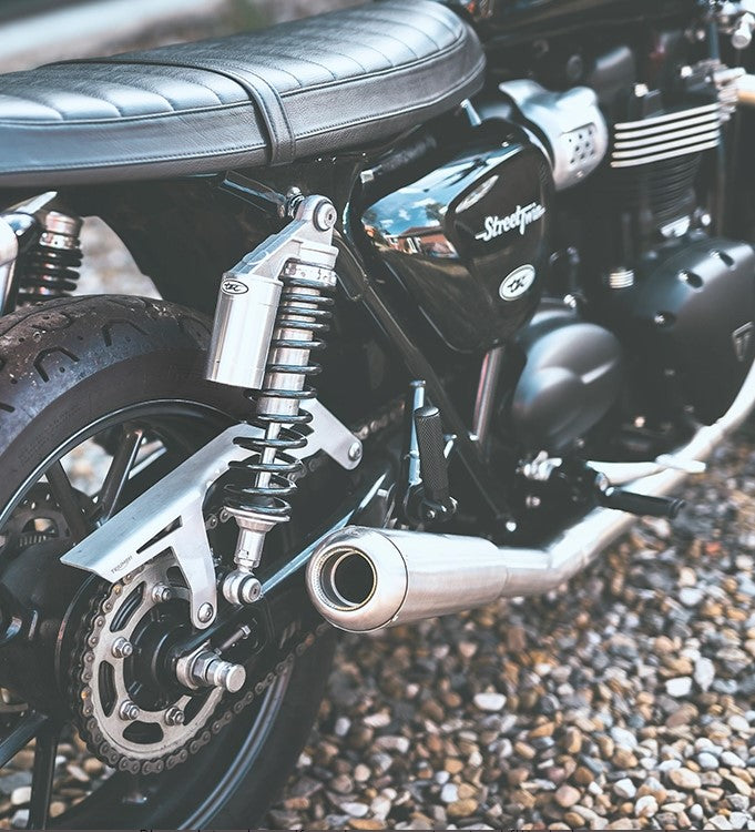 TEC Bike Rebel 2 Into 1 Exhaust Triumph Bonneville & Street Twin '16-onwards