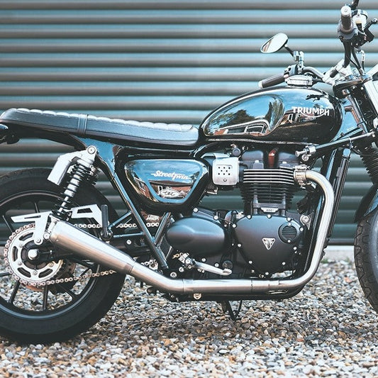 TEC Bike Rebel 2 Into 1 Exhaust Triumph Bonneville & Street Twin '16-onwards