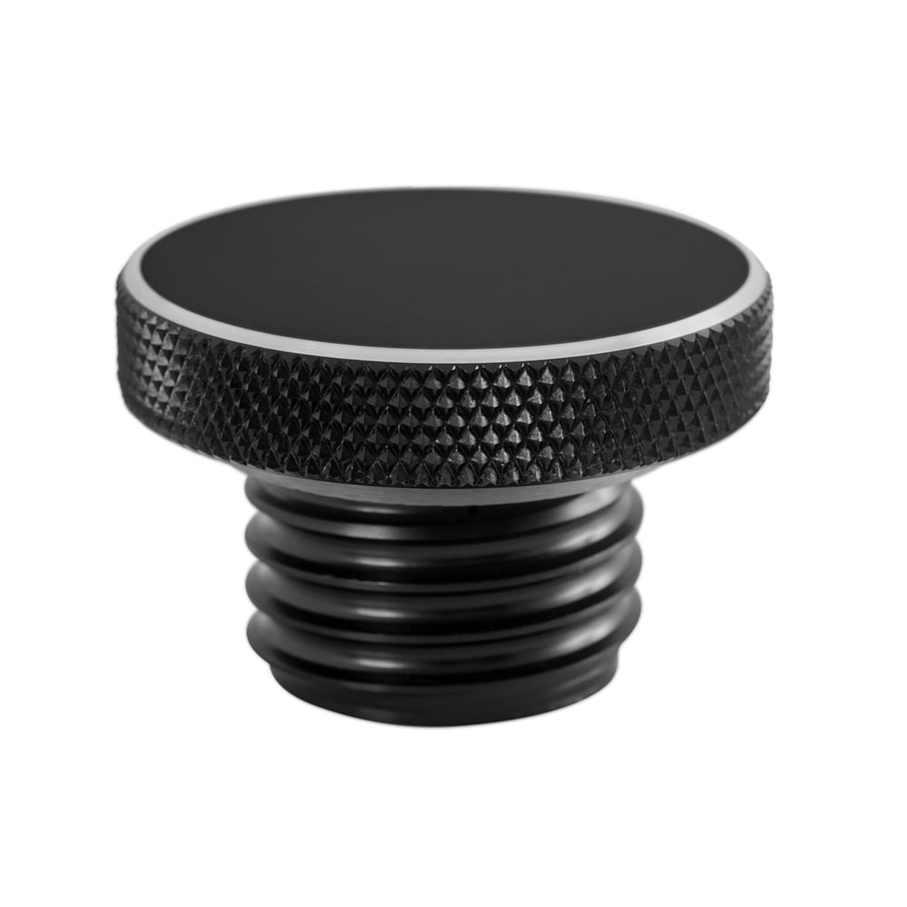 Motone Fuel Gas Cap Aluminium Billet Black