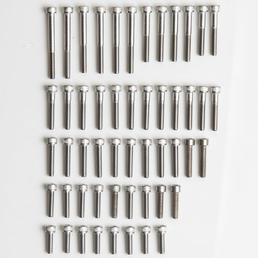 Yamaha TT500 / XT500 / SR500 Stainless Steel Engine Bolt Kit