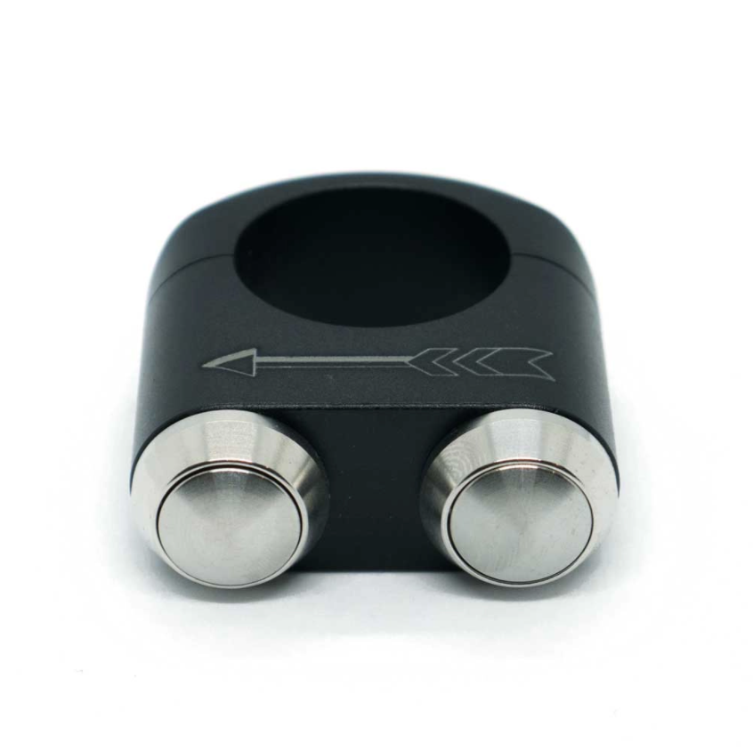 Purpose Built Moto 2 Button Switch Black