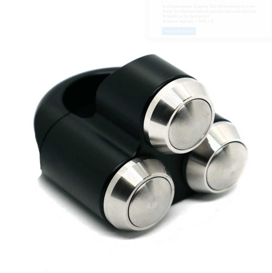 Purpose Built Moto 3 Button Switch Black