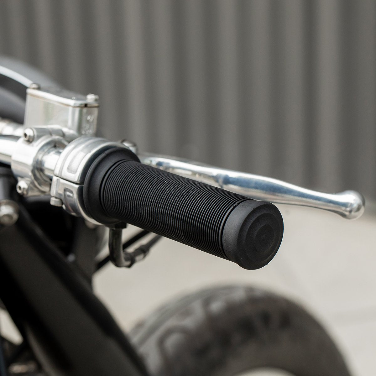 Biltwell, Black, Kung-fu Grip, Motorcycle Grip, 7/8", 1"