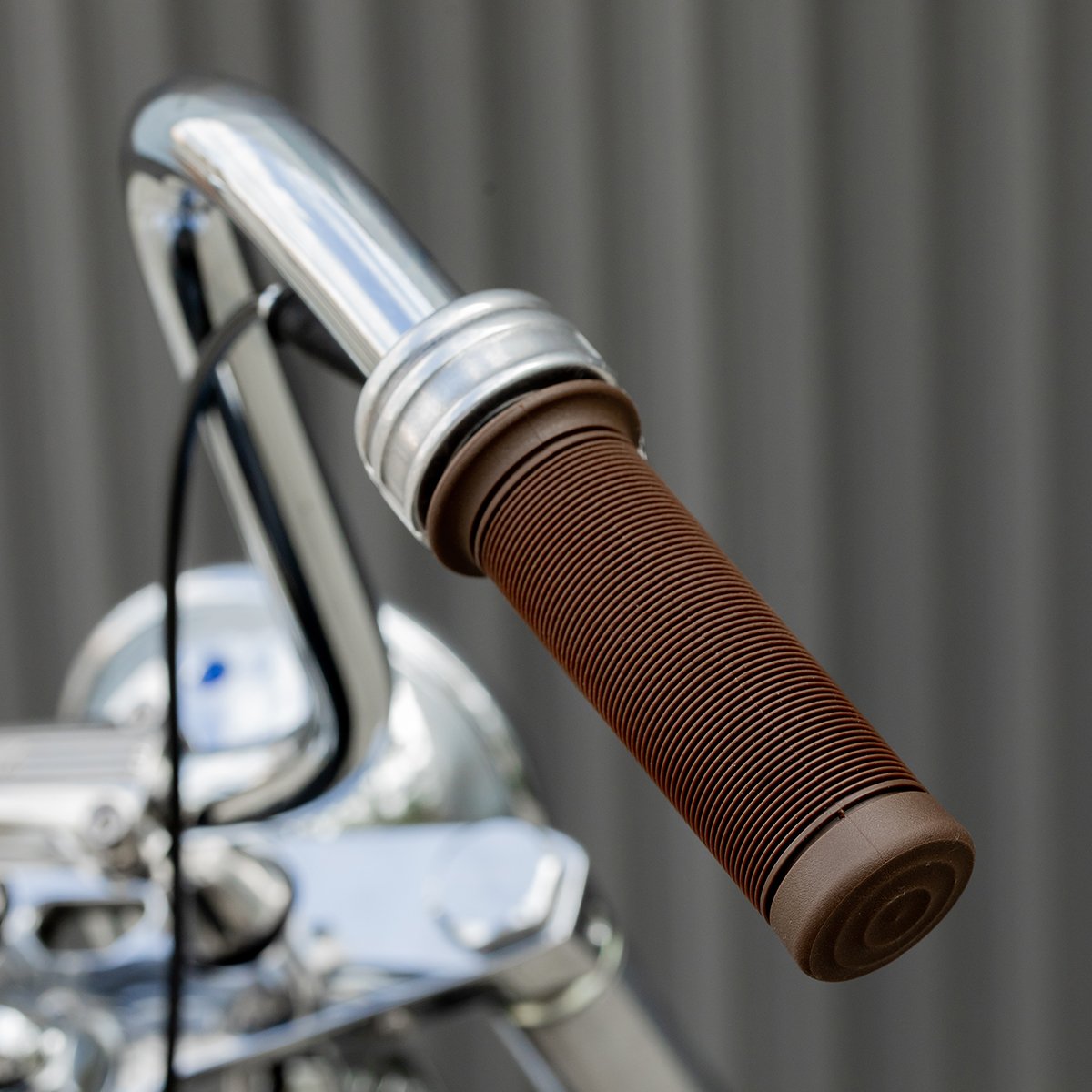 Biltwell, Chocolate, Brown, Kung-fu Grip, Motorcycle Grip, 7/8", 1