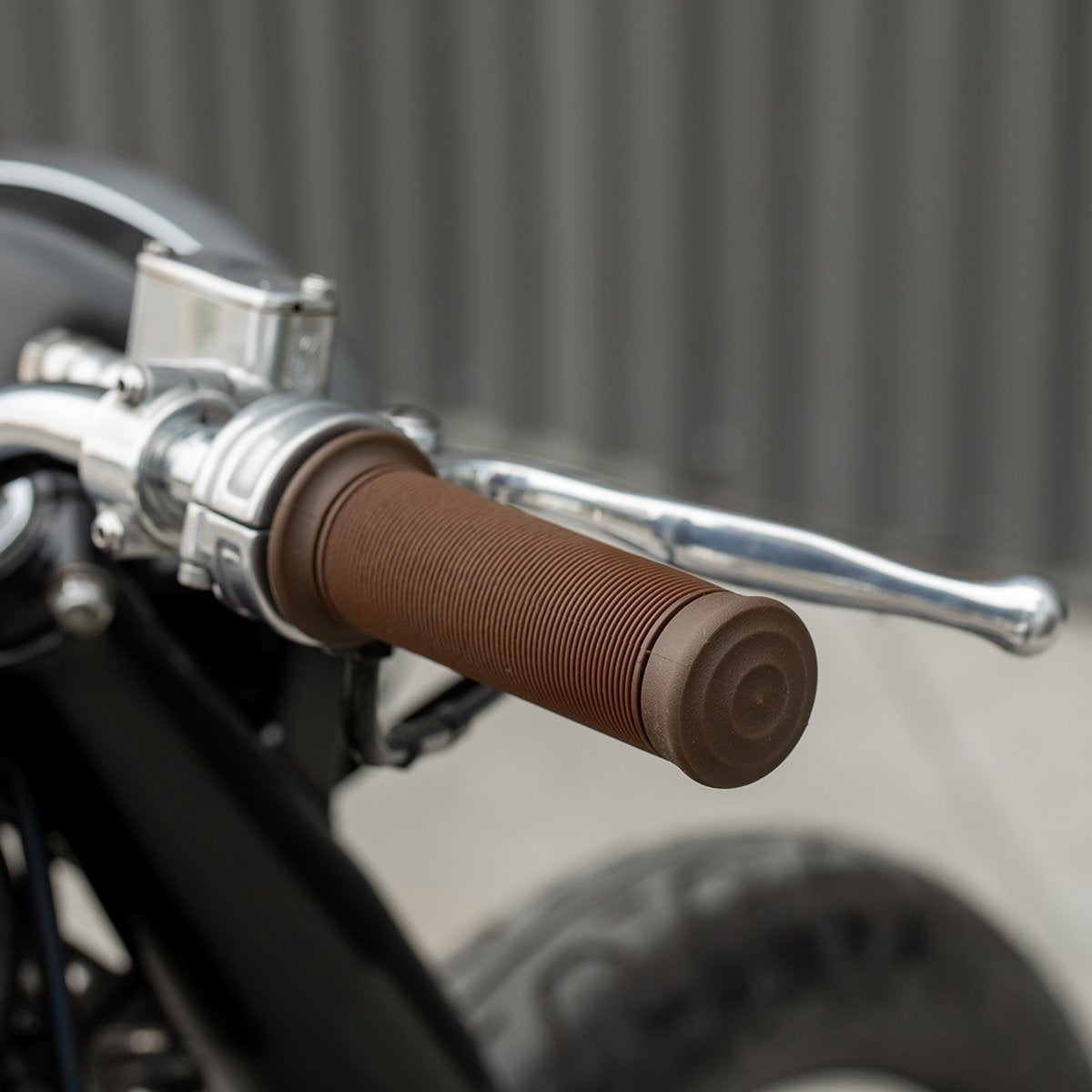 Biltwell, Chocolate, Brown, Kung-fu Grip, Motorcycle Grip, 7/8", 1