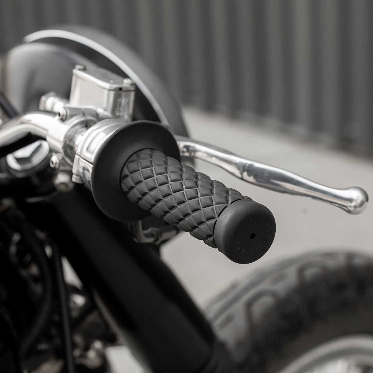 Biltwell, Black, Thruster Grip, Motorcycle Grip, 7/8", 1