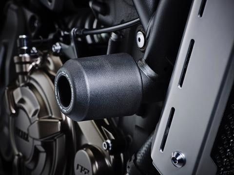 Evotech, Frame Slider, XSR700, Yamaha, Custom, motorcycle, oggy knob, frame slider