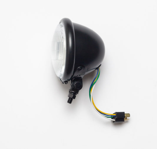 Posh Bates Style Headlight Black 5.5"
