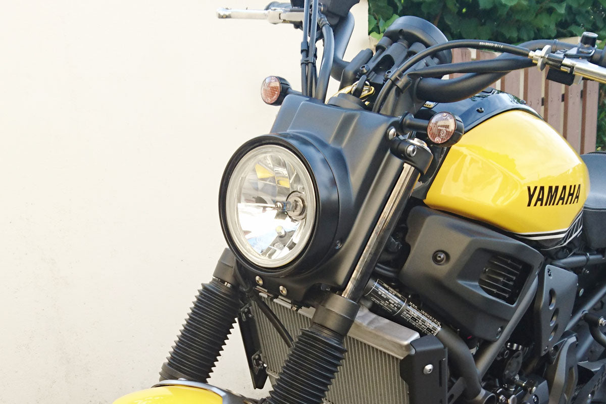 S2 Concepts Headlight Mask MDNM6 Black Yamaha XSR700