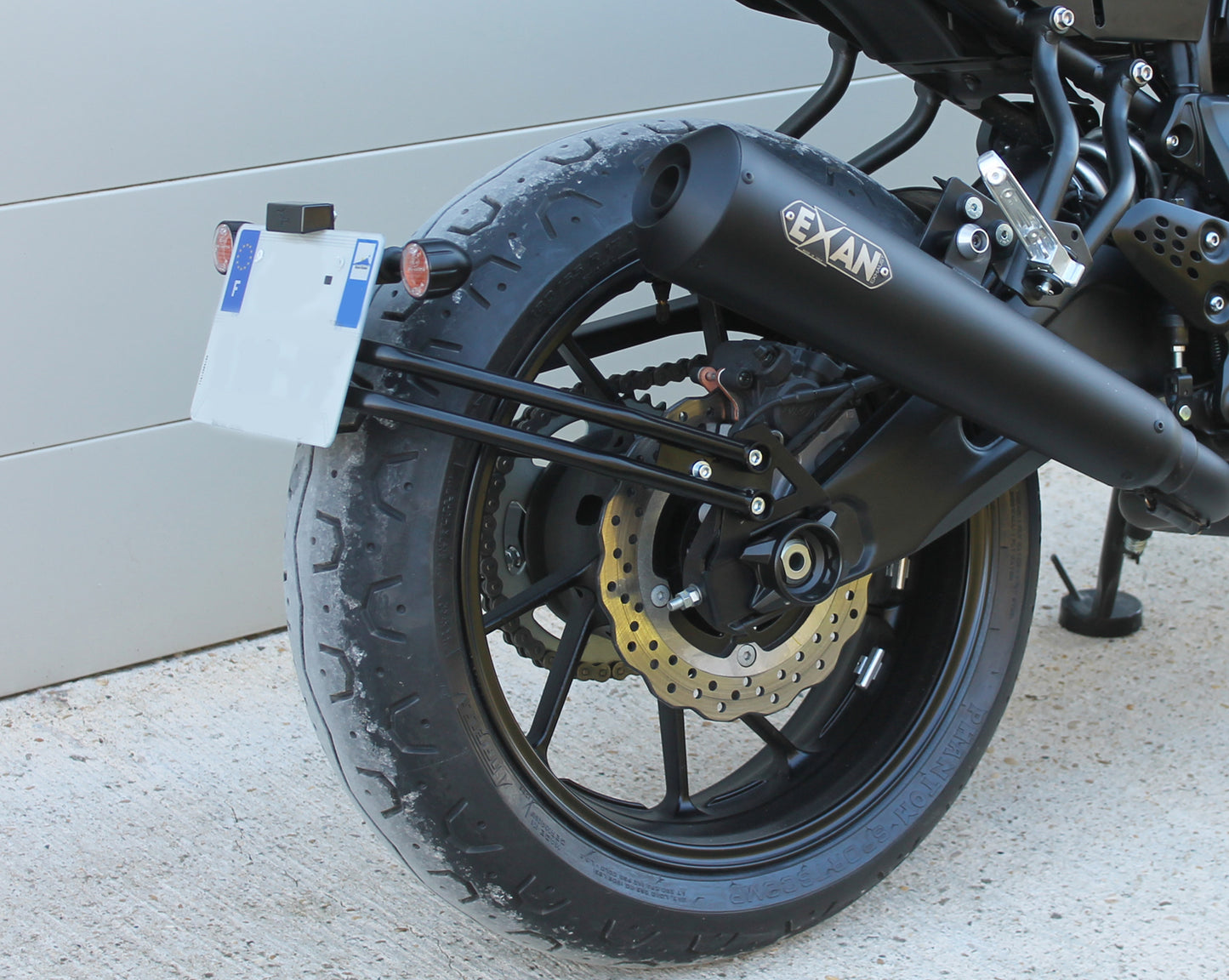 S2 Concepts Swing Arm License Plate Holder XSR700