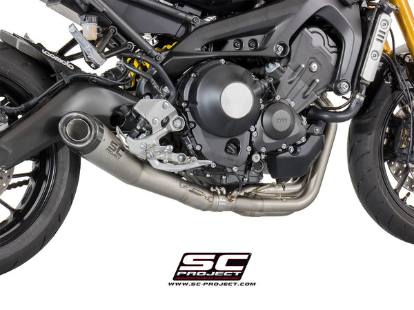 SC Project Conic Stainless Steel Exhaust Yamaha XSR900 2016-2021