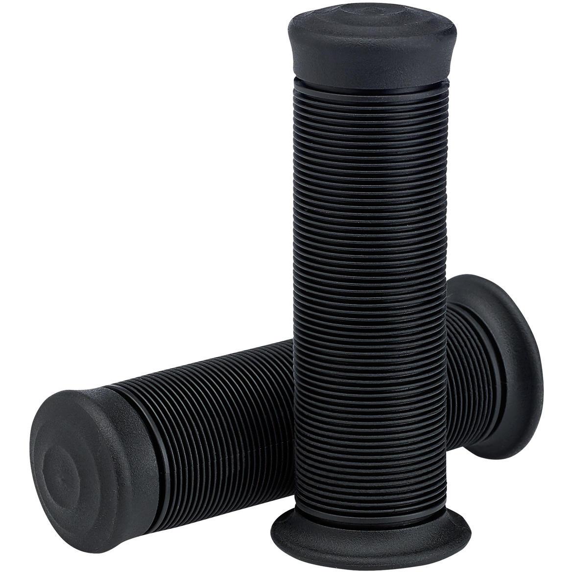 Biltwell, Black, Kung-fu Grip, Motorcycle Grip, 7/8", 1"