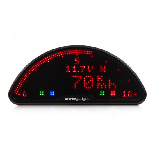 Motogadget, Mo.view, 1005030 , Motoscope Pro, Motoscope, aftermarket, Meter, Dash, Custom, Cafe racer, Scrambler, Rizoma, Tacho, Tachometer, Deus, Deus Customs, speedo, speedometer, Motorcycle, motorbike, bike, Cycle, Harley, Yamaha, Suzuki, kawasaki, honda, ducati