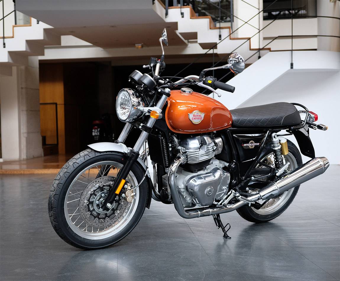 Baak Tracker Handle Bar Kit Royal Enfield Interceptor 650 - Polished