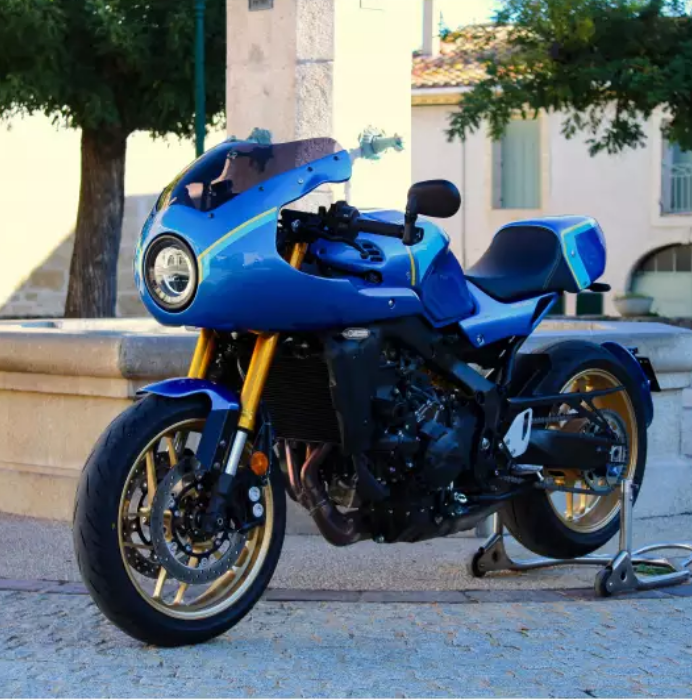 Vintage GP Front Cowl Yamaha XSR900 2022-2023 Blue