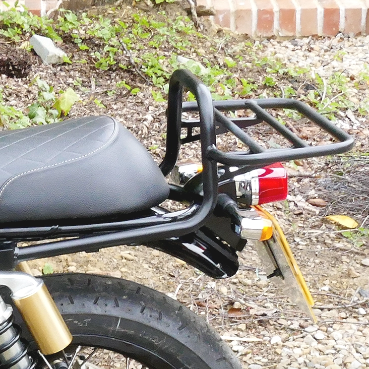 Luggage Rack Royal Enfield Interceptor & Continental 650 Black