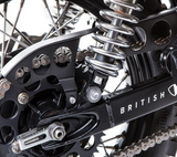 British Customs Retro Chain Guard Triumph Air Cooled