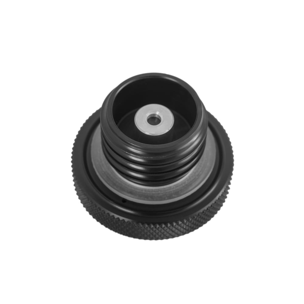Motone Fuel Gas Cap Aluminium Billet Black