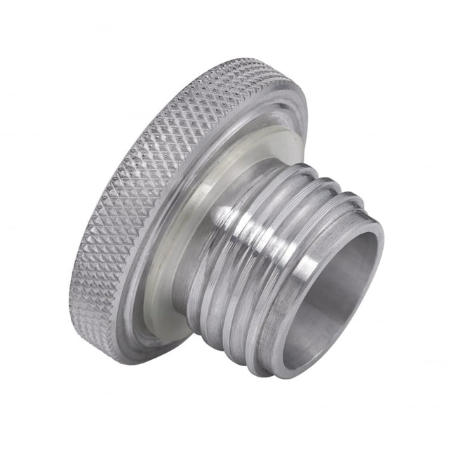 Motone Custom Fuel Gas Cap - Billet Aluminium - Rippled
