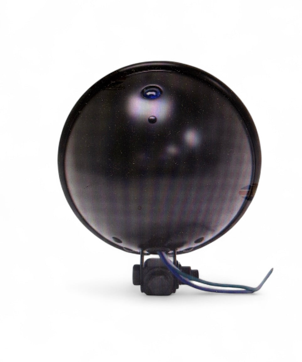 Bates Style Headlight BLACK 5.75"