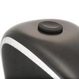 Motone JETSON Dished Low Profile Fuel Gas Cap - Black