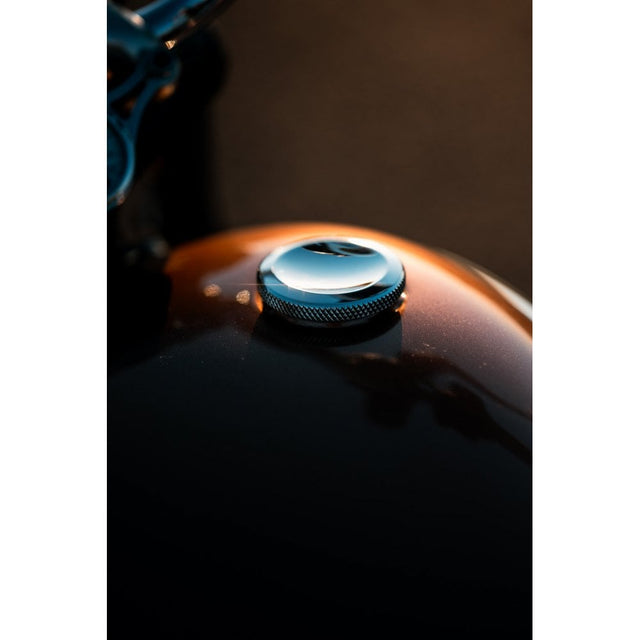 Motone JETSON Dished Low Profile Fuel Gas Cap - POLISHED -