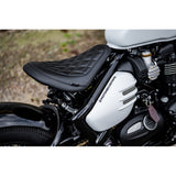 Motone King Cobra Seat - Diamond Stitch - Triumph Bobber