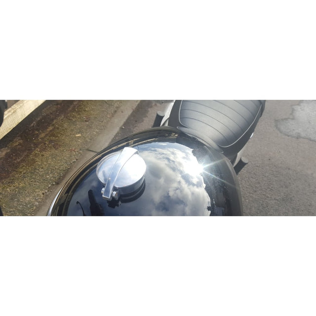Motone Monza Cap Kit for Triumph and HD POLISHED