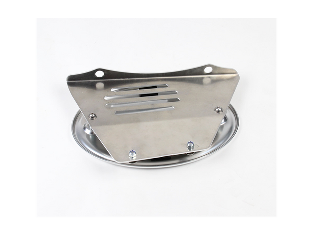 Baak Tracker Side Number Plates Royal Enfield 650 Twin - Brushed