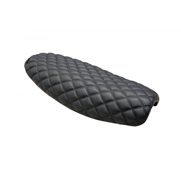 Motone Blackadder seat- Low Profile Diamond Stitch - Black - Triumph