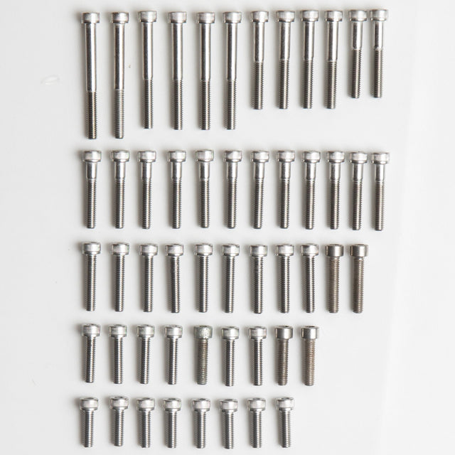 Yamaha TT500 / XT500 / SR500 Stainless Steel Engine Bolt Kit