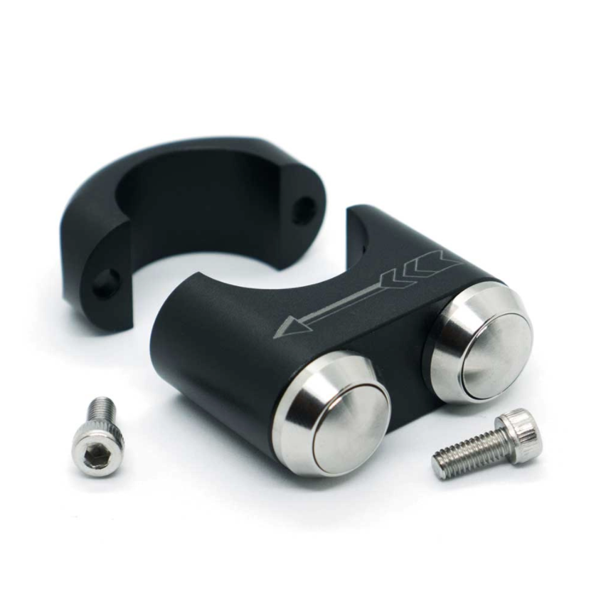 Purpose Built Moto 2 Button Switch Black
