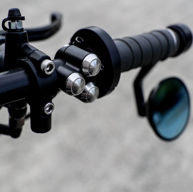 Purpose Built Moto 3 Button Switch Black