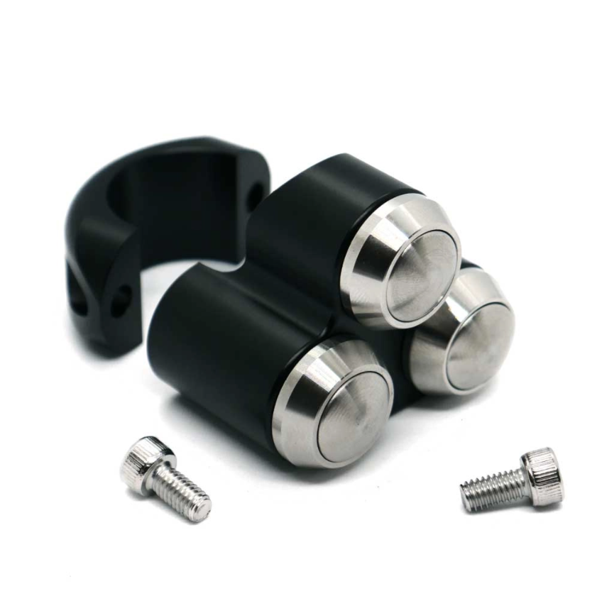 Purpose Built Moto 3 Button Switch Black