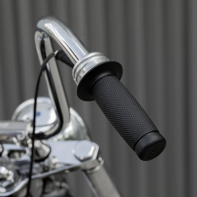 Biltwell, Black, Renegade Grip, Motorcycle Grip, 7/8", 1