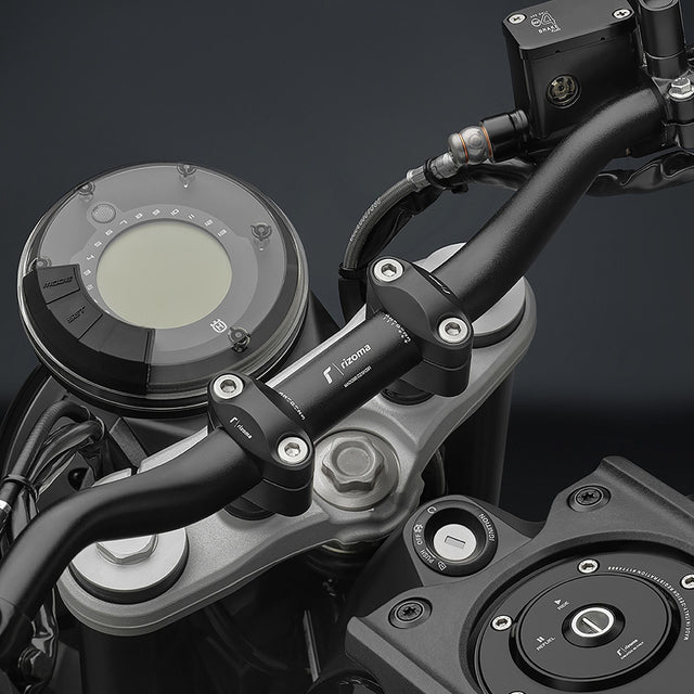 Rizoma Conical Tapered Handlebar Black