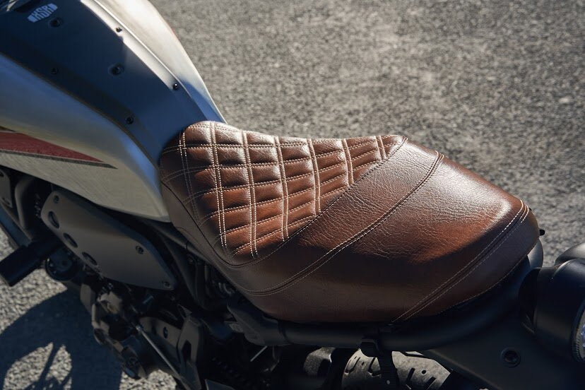 Kelpi Custom Moto Simpson Seat Cover Tan Yamaha XSR700