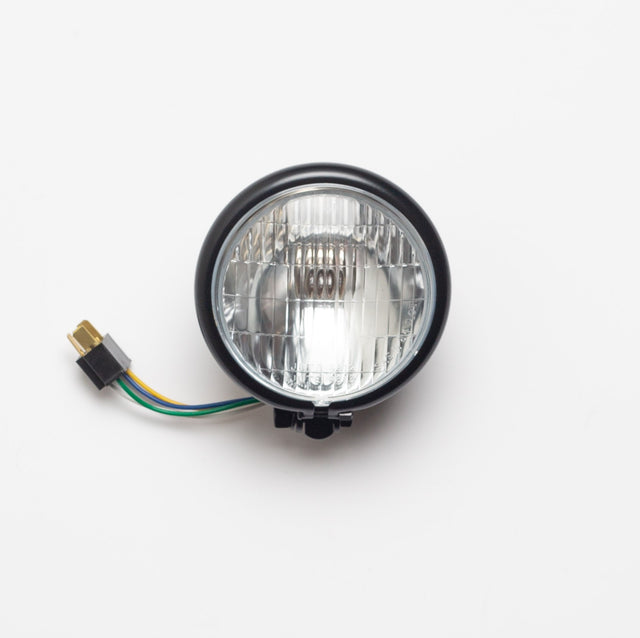 Posh Bates Style Headlight Black 5.5"