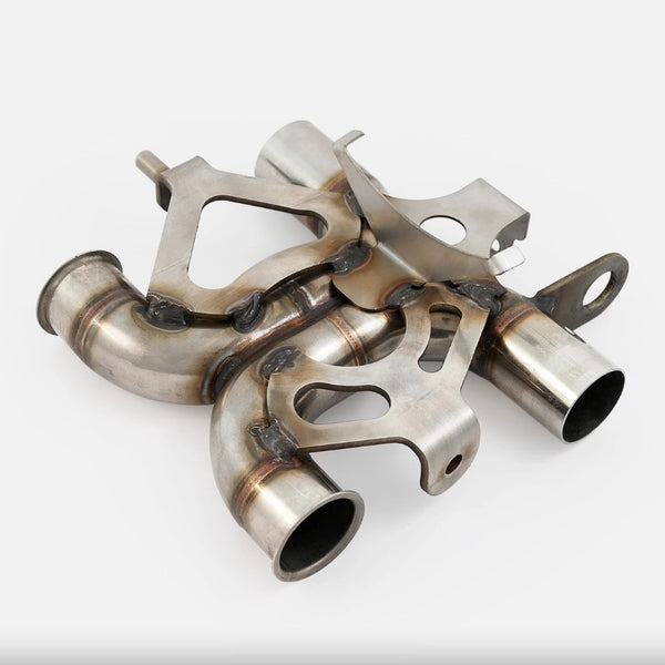 Triumph Liquid Cooled Stainless Steel De-Cat X-Pipe (2016-Onwards)