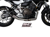 SC Project Conic Exhaust Stainless Steel Yamaha XSR700