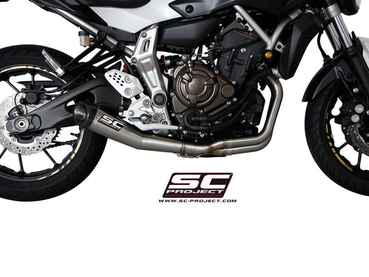 SC Project Conic Exhaust Stainless Steel Yamaha XSR700