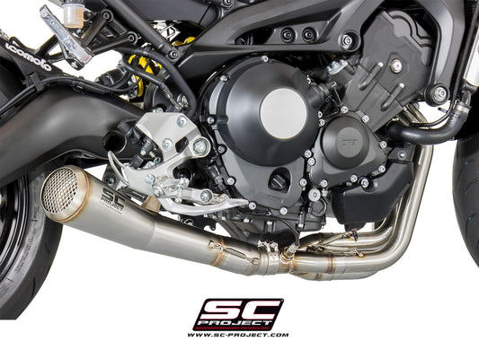 SC Project Conic 70's Stainless Steel Exhaust XSR900 2016-2021
