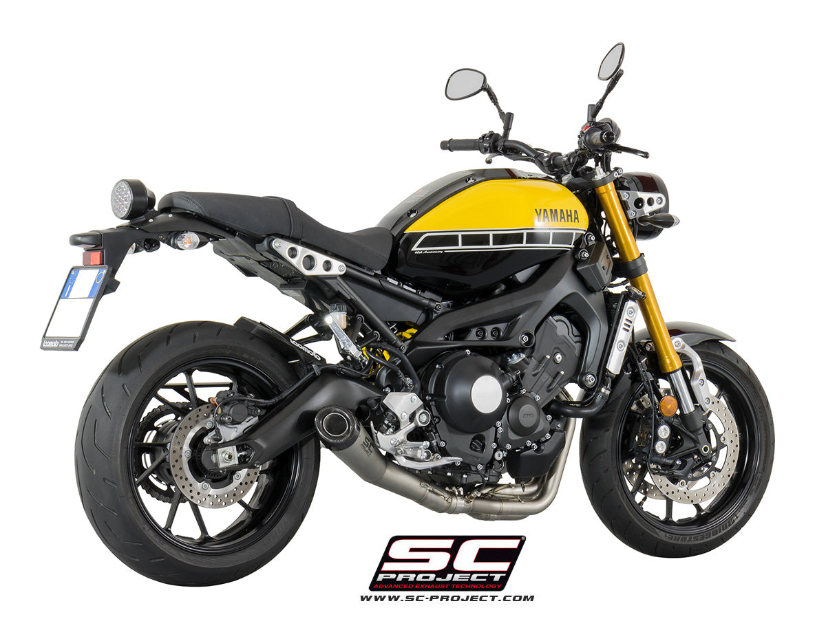 SC Project Conic Stainless Steel Exhaust Yamaha XSR900 2016-2021