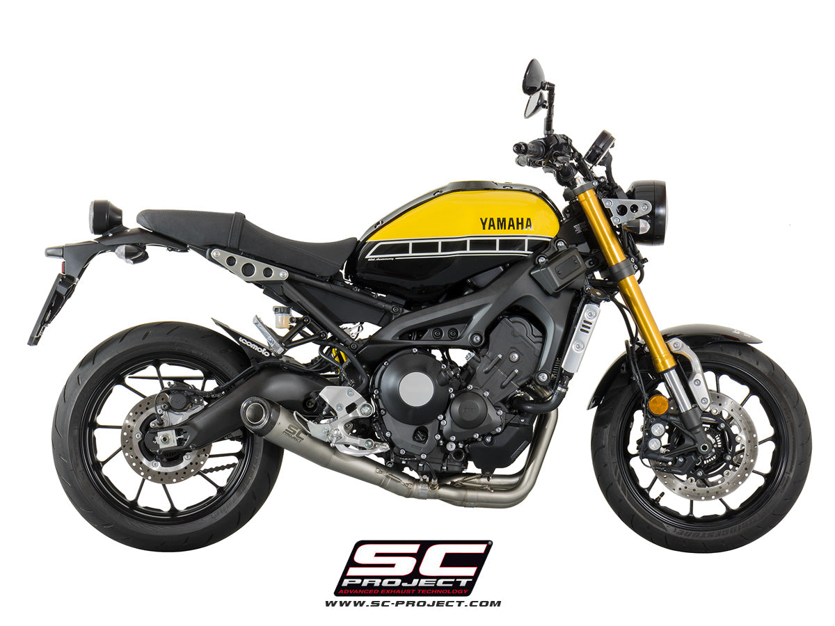 SC Project Conic Stainless Steel Exhaust Yamaha XSR900 2016-2021