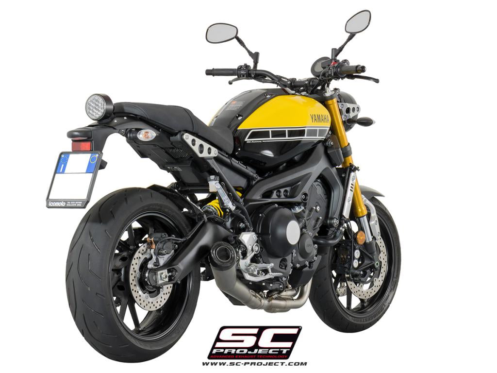 SC Project Conic Stainless Steel Exhaust Yamaha XSR900 2016-2021