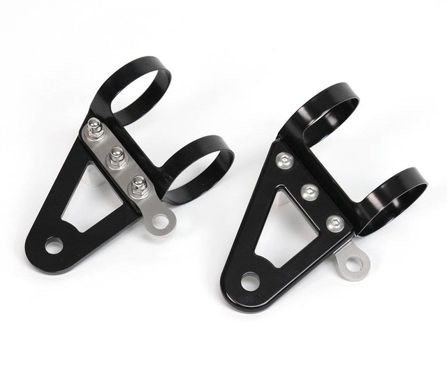 Baak Headlight Brackets Black Ø39 to Ø40 mm and length 70mm
