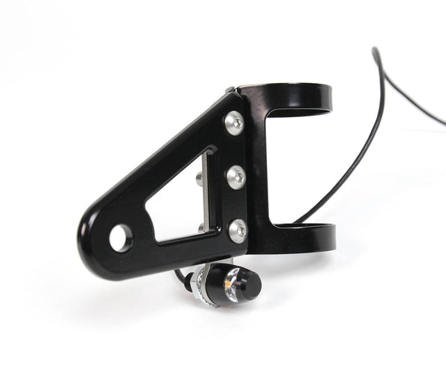 Baak Headlight Brackets Black Ø39 to Ø40 mm and length 70mm