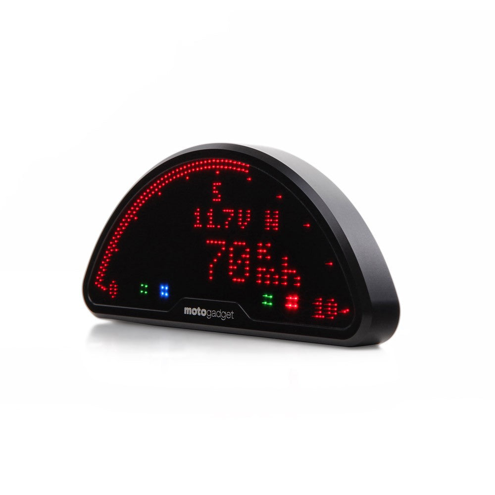 Motogadget, Mo.view, 1005030 , Motoscope Pro, Motoscope, aftermarket, Meter, Dash, Custom, Cafe racer, Scrambler, Rizoma, Tacho, Tachometer, Deus, Deus Customs, speedo, speedometer, Motorcycle, motorbike, bike, Cycle, Harley, Yamaha, Suzuki, kawasaki, honda, ducati