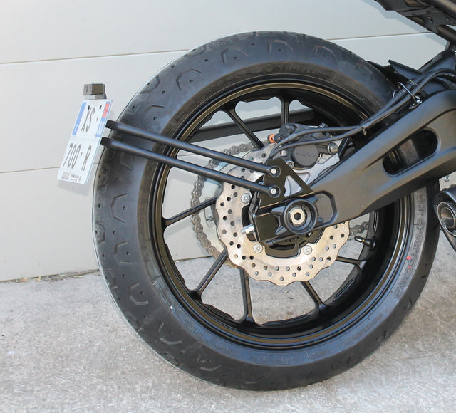 S2 Concepts Swing Arm License Plate Holder XSR700