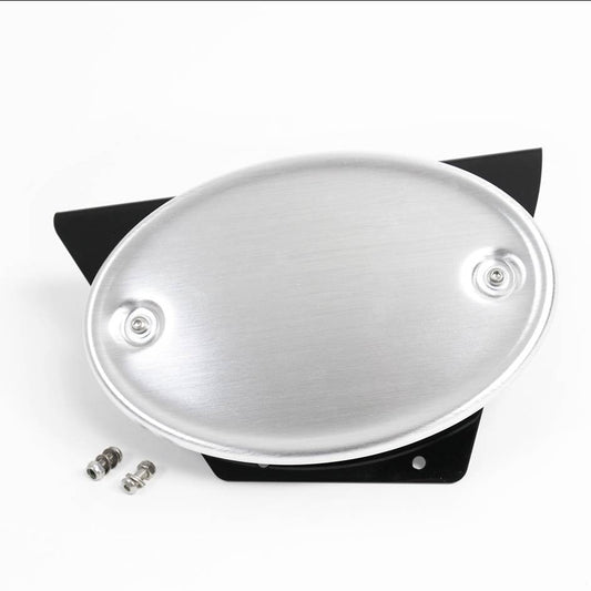 Baak Tracker Side Number Plates Royal Enfield 650 Twin - Brushed